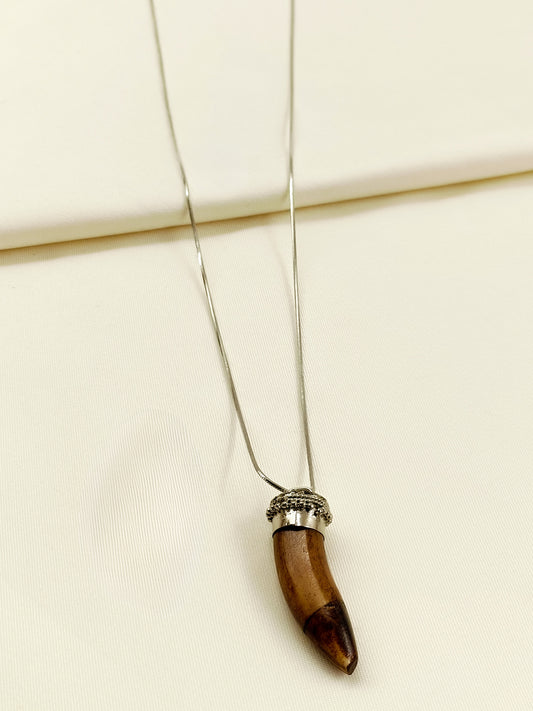 Rian Brown Bone Men's Neckpiece