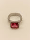 Larisa Ruby American Diamond Finger Ring
