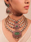 Brakha R&G Kundan Necklace Set