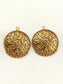 Dushyant Golden Temple Mandala Coin Men's Ear Cuff