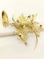 Ayana Golden Boutique Bird Hand Harness Palm Bracelet with Ring