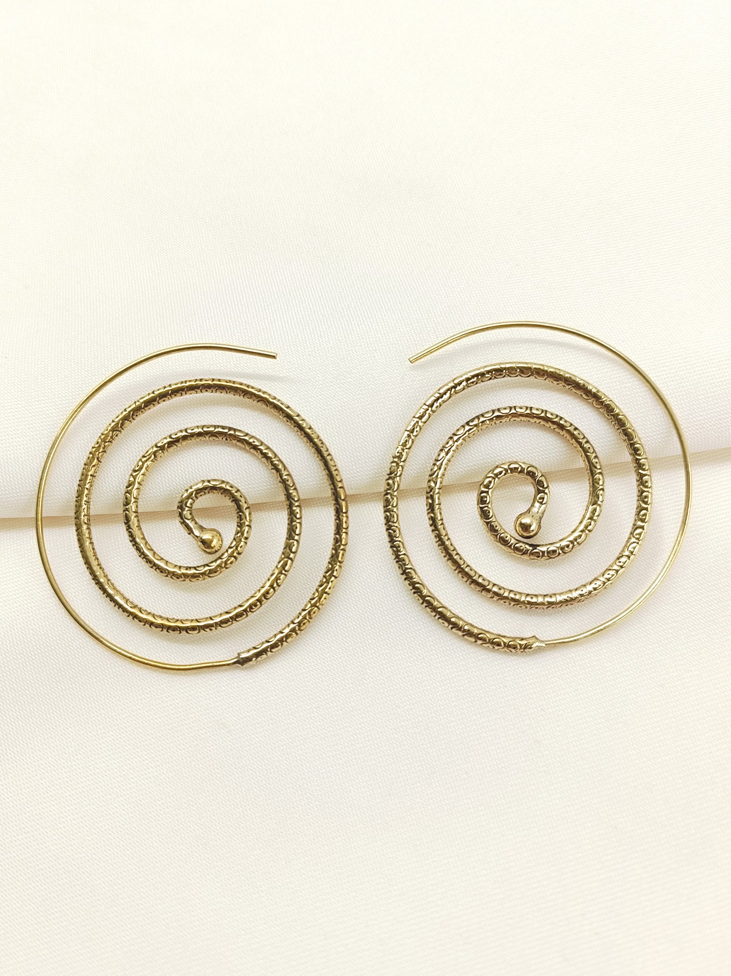 Azmat Golden Men's Earrings