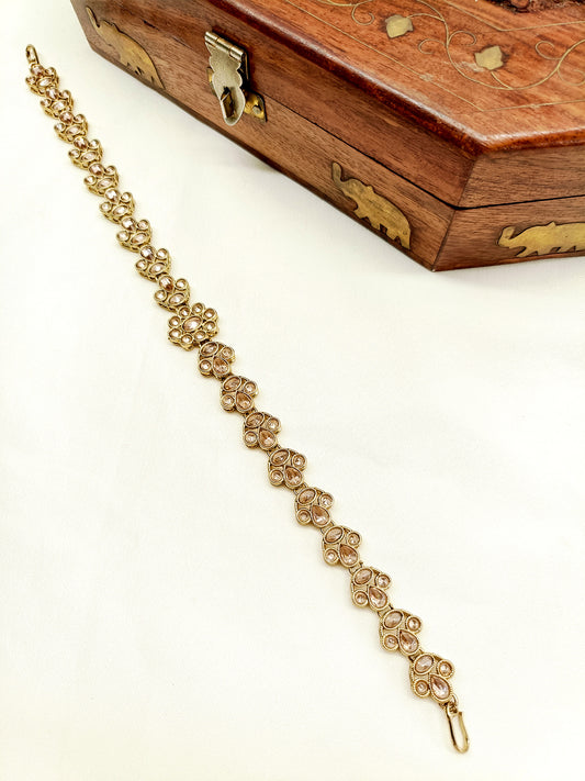 Lucia Copper Polki Sheeshpatti