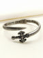 Arnit Warrior Sword Gun Metal Men's Bracelet