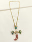 Sudh Multi - Colour Kundan Men's Neckpiece