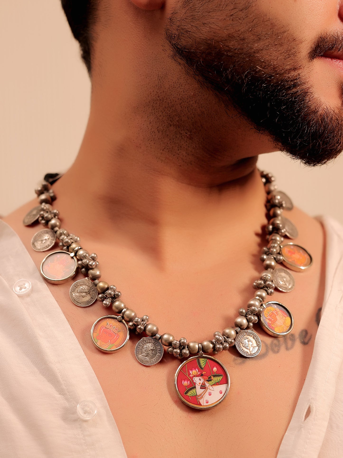 Samanth Multi Colour Men's Neckpiece