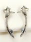 Radhika Plain Oxidized Bird Earcuffs