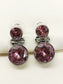 Ura Baby Pink Oxidized Earring