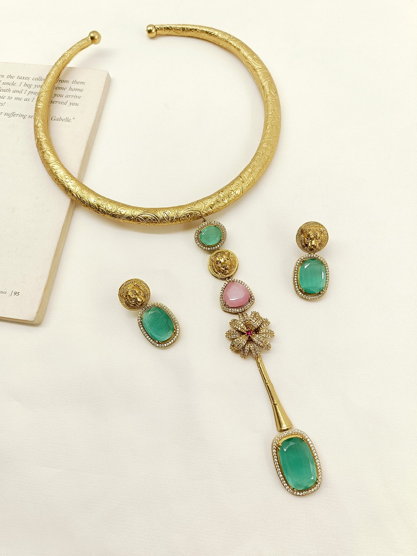 Kimora Mint Green Hasli Style Boutique Set