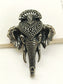 Janesh Antique Gold Elephant Men's Brooch