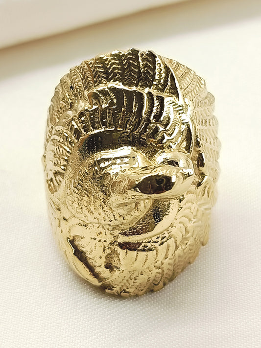 Leen Golden Men's Finger Ring