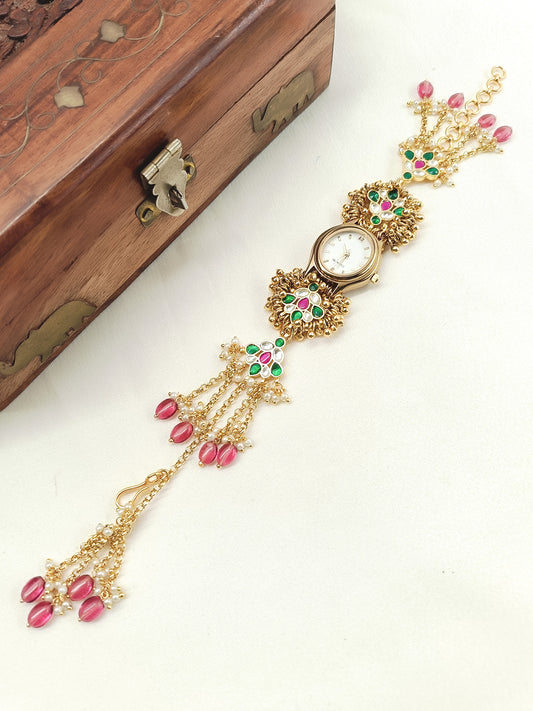 Charita's Paachi Kundan Watch
