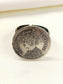 Deepak Plain Victoria Empress Coin Men's Ring