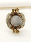 Apayajita Grey Oxidized Finger Ring