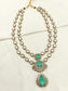 Mahir Mint Green Groom Victorian Neckpiece