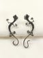 Navkansh Silver Men's Earrings
