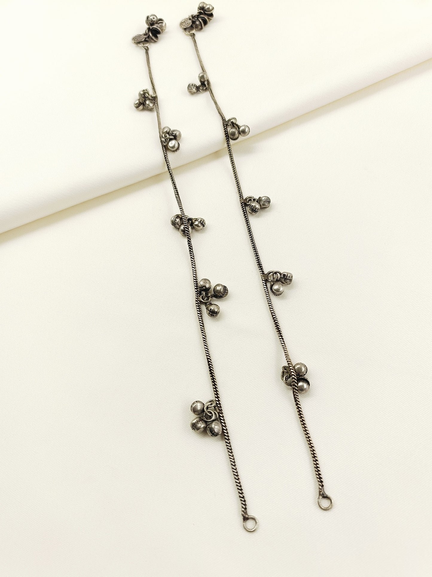 Rubee Oxidized Ghungroo Anklet Pair