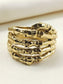 Zaid Golden Men's Finger Ring