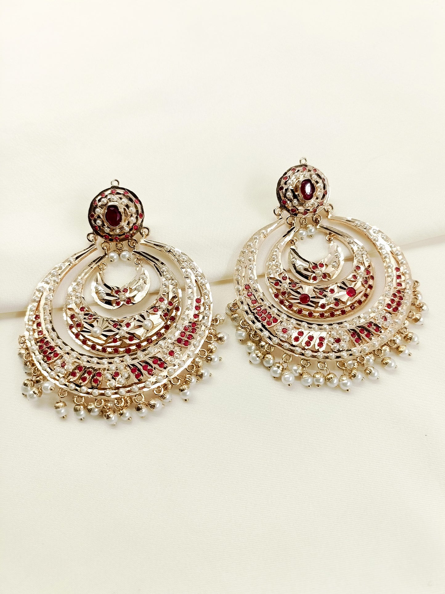 Belli Ruby Jadau Earring