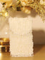 Becca White Evening Clutch