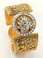 Rashi White Kundan Kada Pair