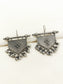 Writu Plain Oxidized Earring