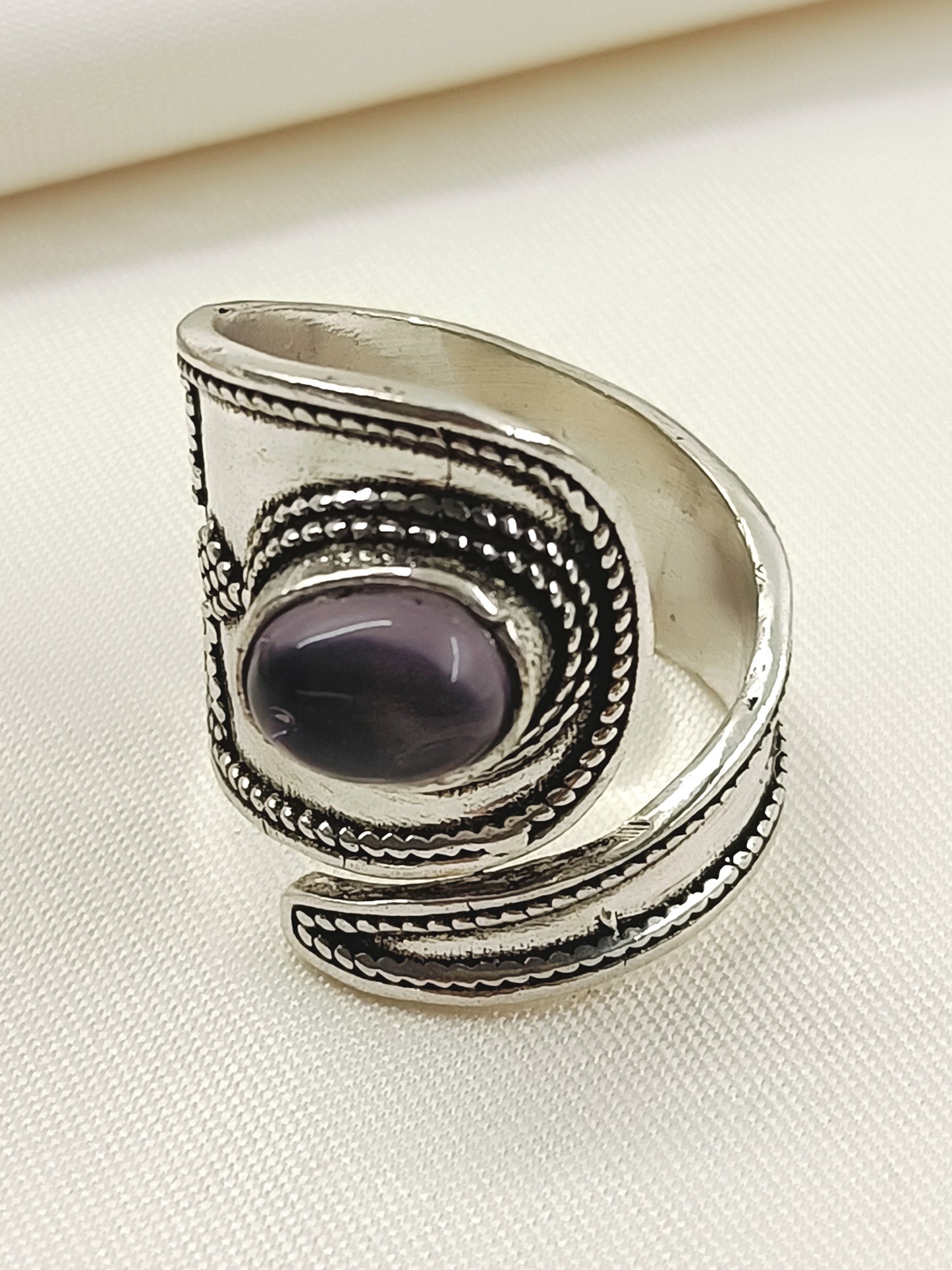Tamara Purple Men's Finger Ring