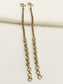 Salome Copper Polki Traditional Ear Chain