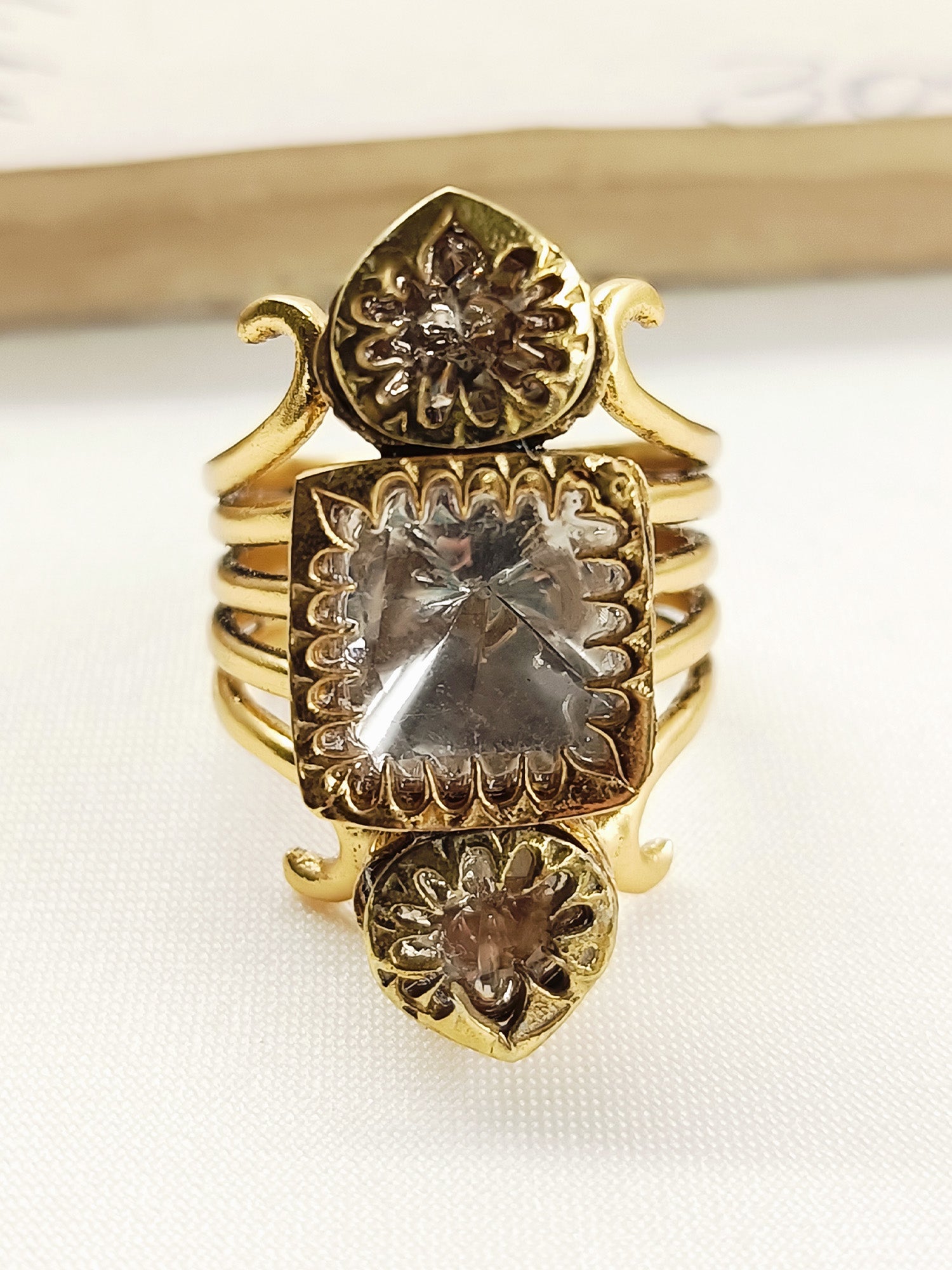 Aiyana 92.5 Silver Moissonite Finger Ring