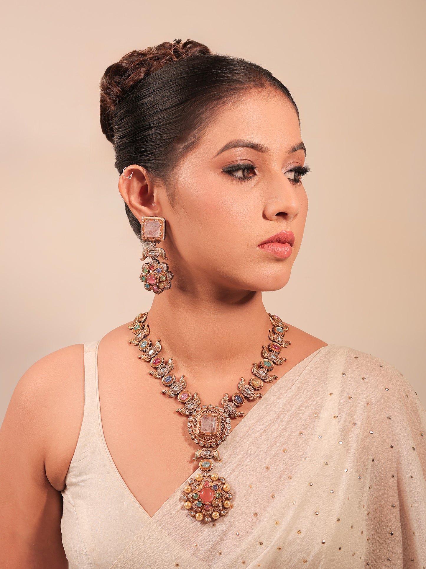 Cristina Multi Colour Boutique Necklace Set