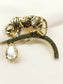 Sanjukt Green Tiger Brooch