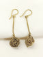 Amelya Golden Men's Earrings