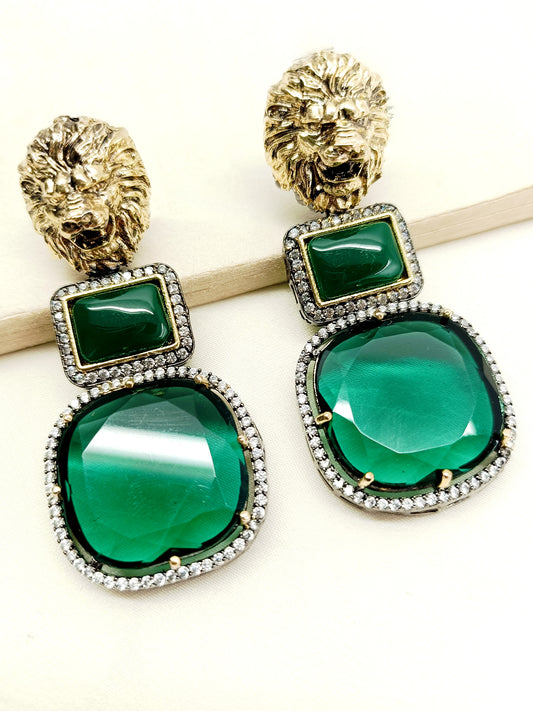 Parini Green Victorian Earrings