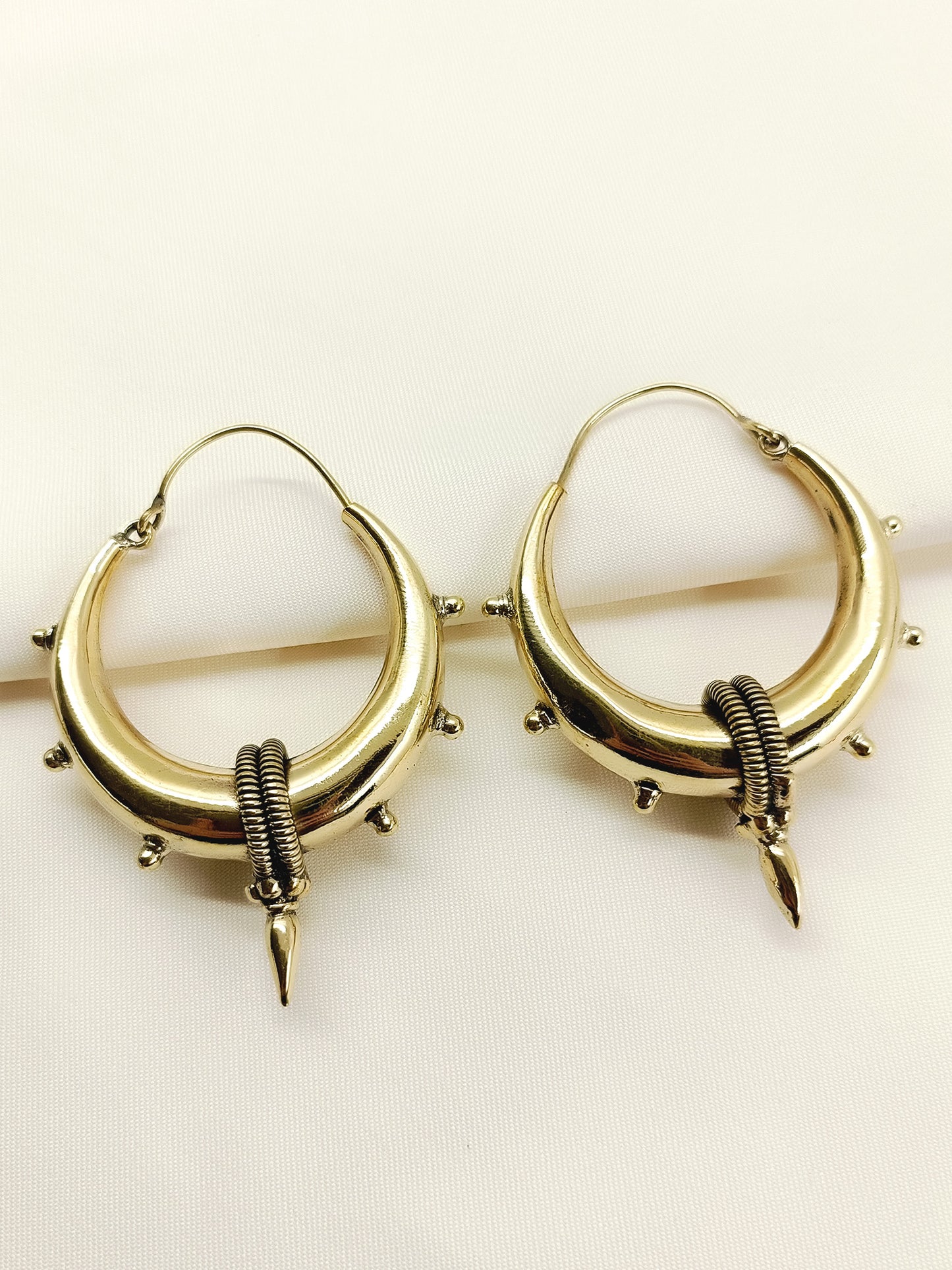 Danish Golden Men's Earring