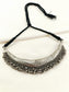 Arvian Oxidized Silver Banjara Ghungroo Hasli Styled Men's Neckpiece