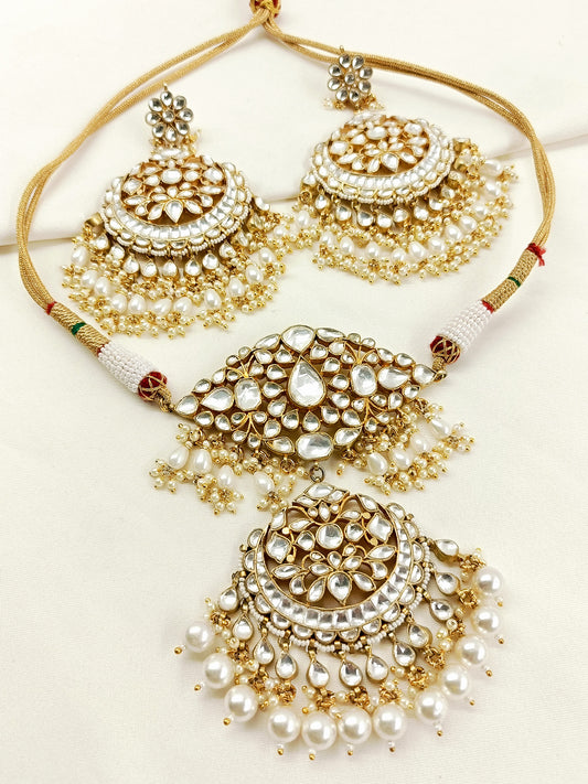 Zoya Bridal Pachi Kundan Set