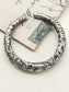Yogi Heritage Oxidized Carved Men's Bracelet
