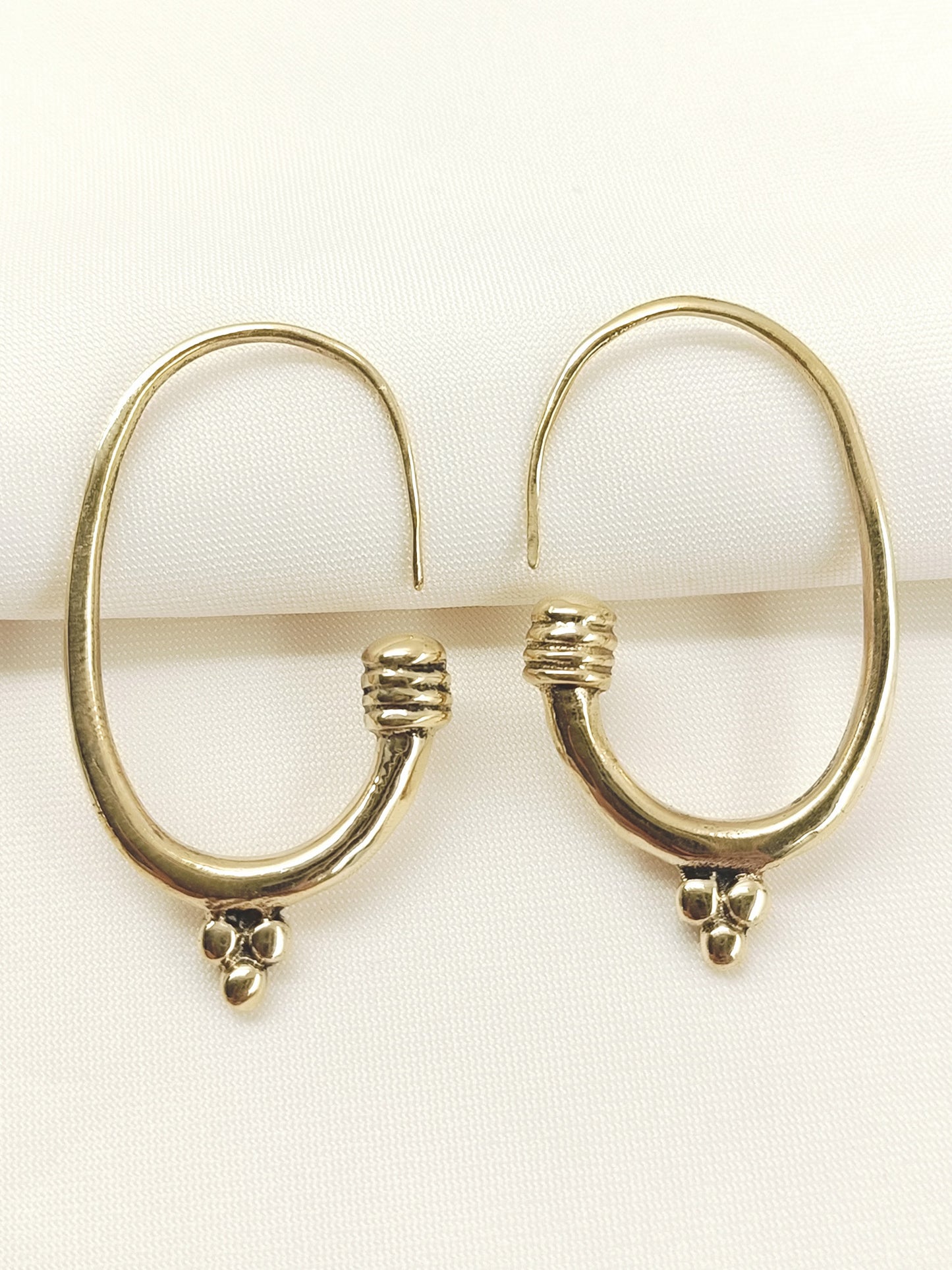 Philippa Golden Men's Earrings