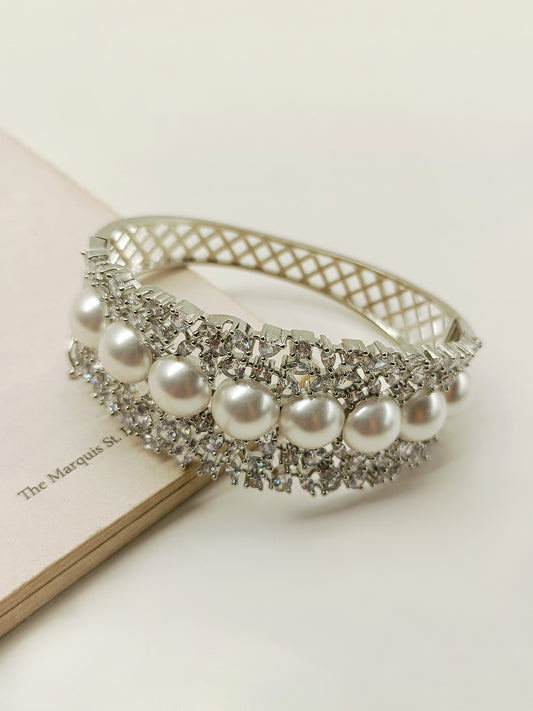 Alessia White American Diamond Bracelet