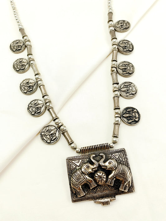 Bhumi Oxidized Neckpiece