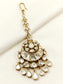 Bhairvi White Kundan Teeka