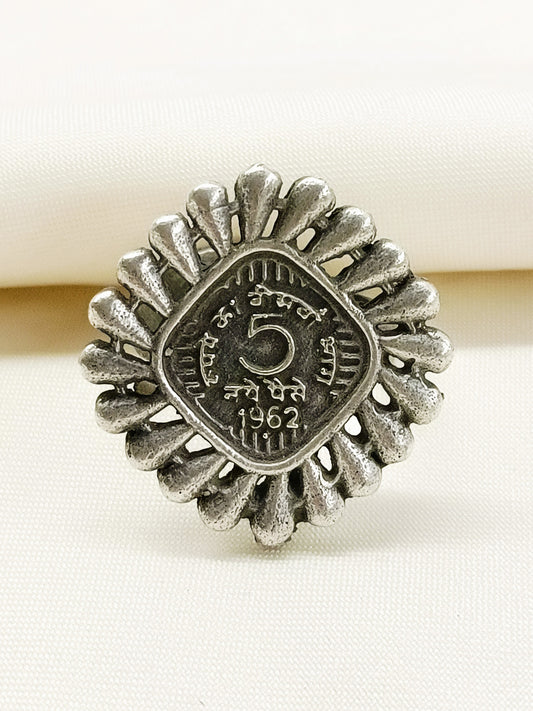 Ryka Plain Oxidized Finger Ring