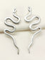 Zilpah Silver Men's Earrings