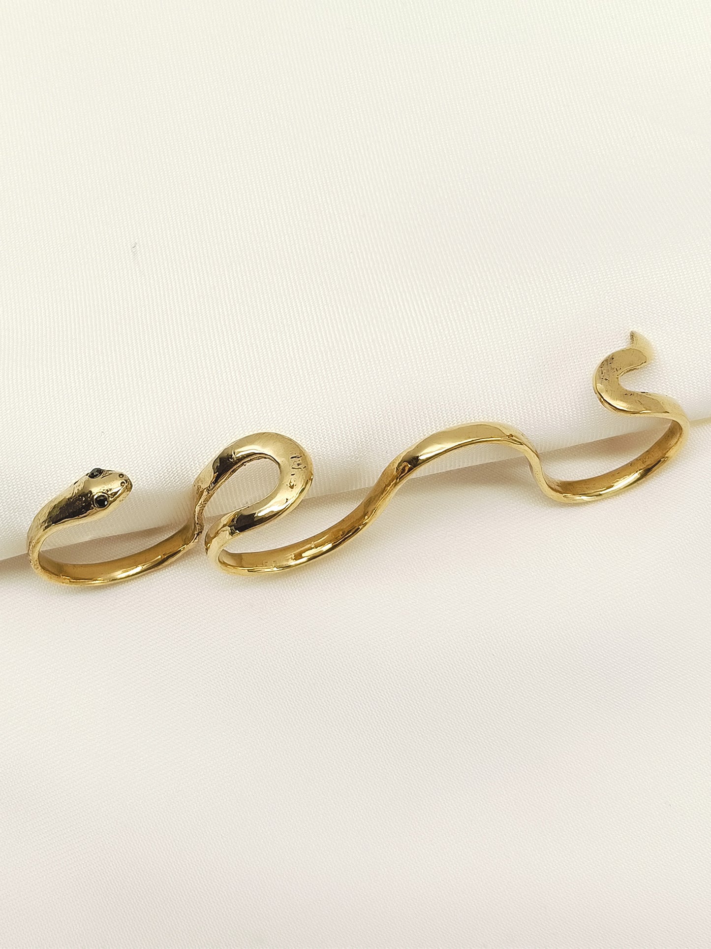 Angel Golden Men's Finger Ring
