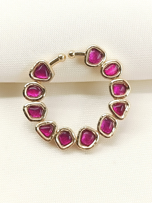 Annu Ruby Kundan Bridal Nath