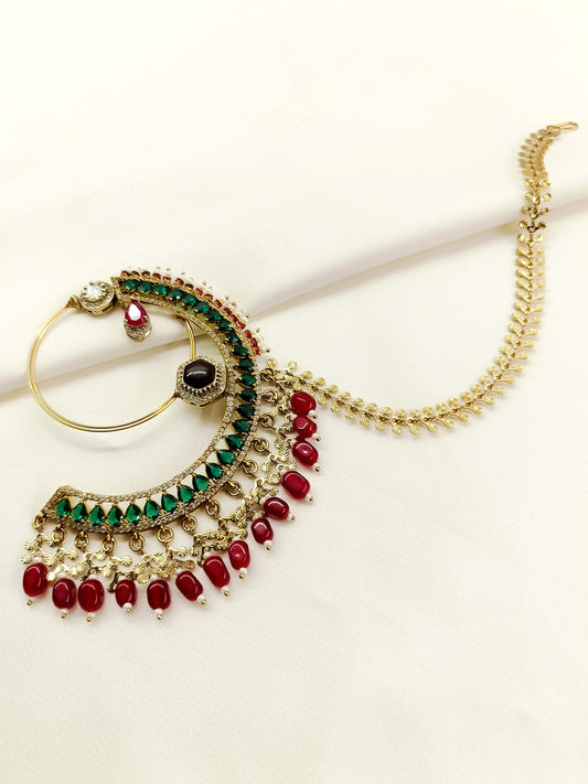 Malishka R&G Antique Nath