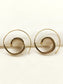 Rukhsaar Golden Men's Earrings