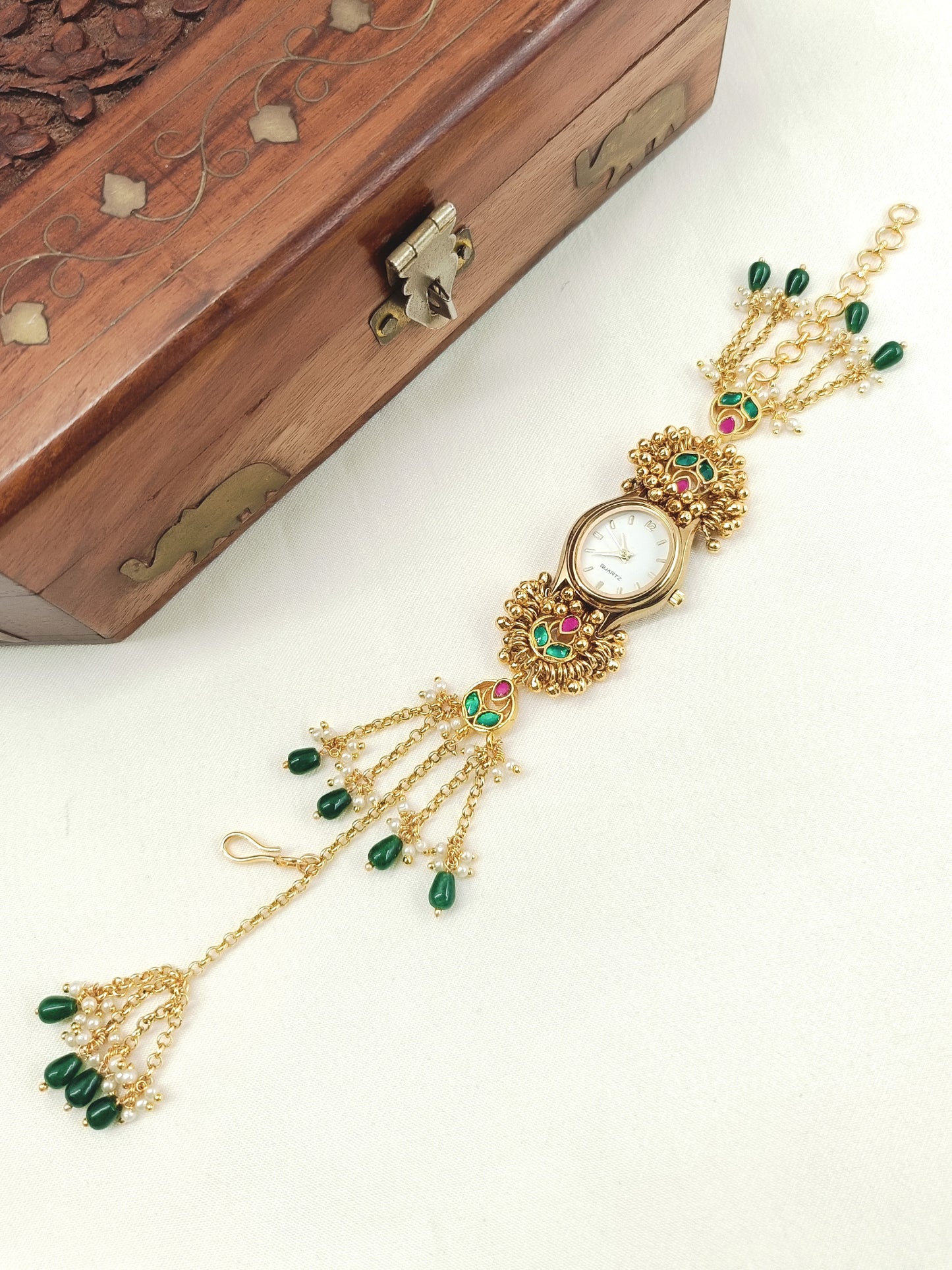 Nimmi's Paachi Kundan Watch