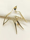 Ilina Golden Bird Brooch