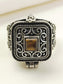 Kanik Brown Men's Finger Ring